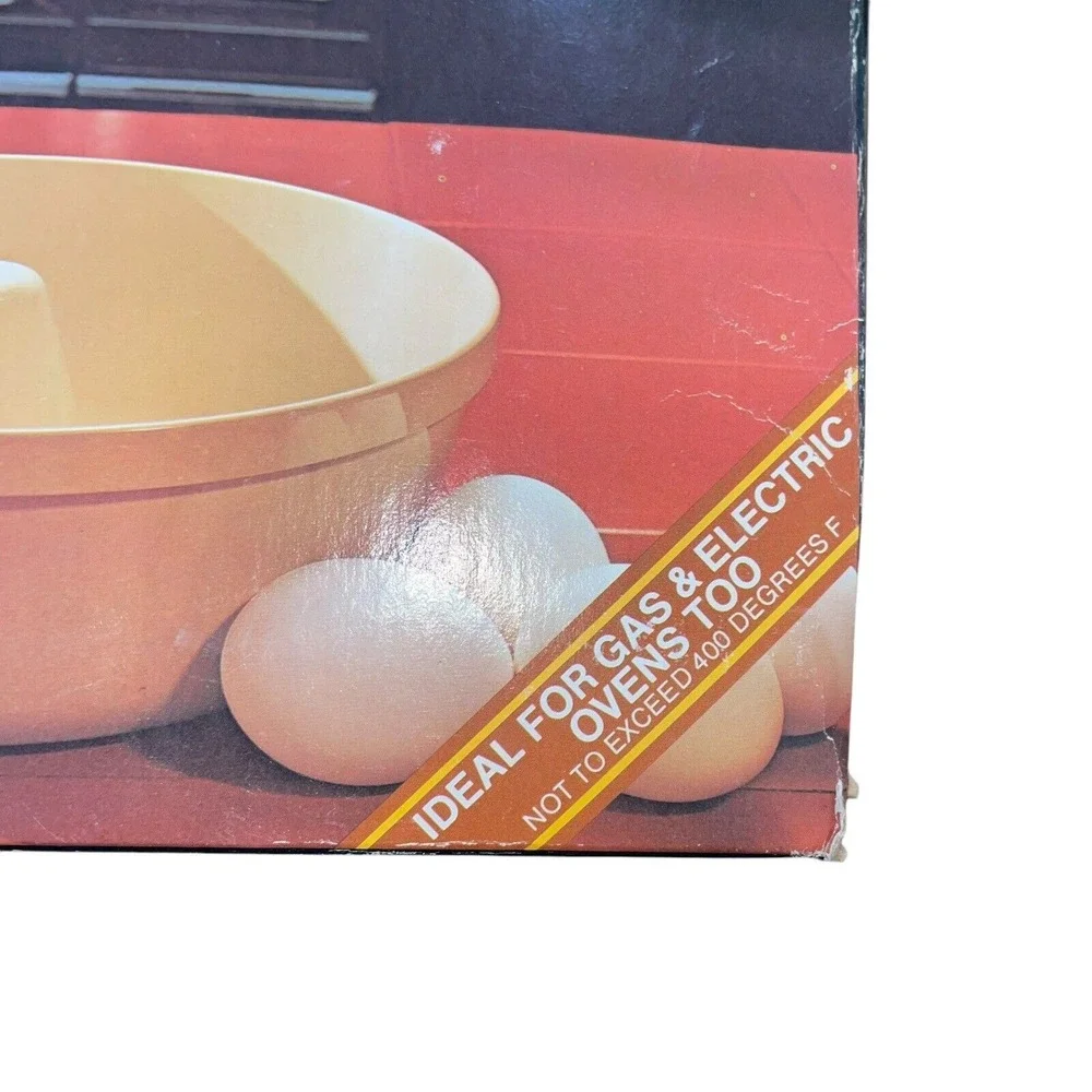 Vintage Anchor Hocking Microware Baking‎ Ring 2.5 Qt PM 459-T1 Retro Kitchen